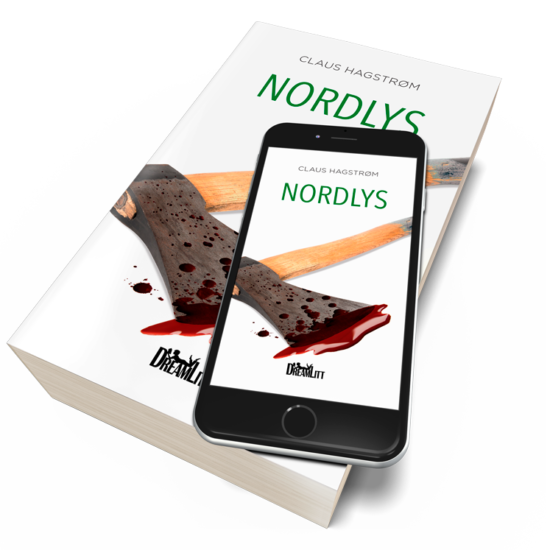 Bog - Nordlys - cover lying with phone